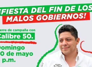 Gallardo cierra campaña este domingo con Calibre 50